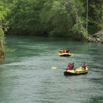 Rafting on the Elwha, Scenic Canyon