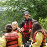 Rafting on the Elwha, Heather tells us what's what