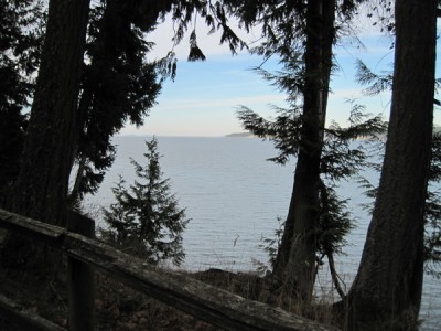 Sequim Bay State Park is on the water